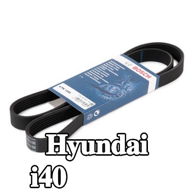 BOSCH حزام سيربنتين 1256mm, Number of ribs: 6 — Hyundai i40