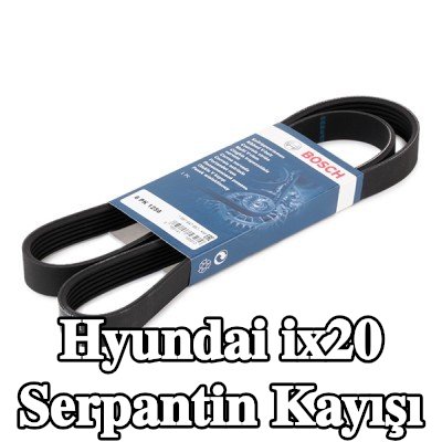 BOSCH Serpantin kayışı 1256mm, Number of ribs: 6 — Hyundai ix20