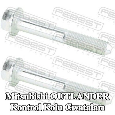 FEBEST Kontrol kolu cıvataları Arka, Arka Aks — Mitsubishi Outlander