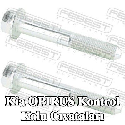 FEBEST Kontrol kolu cıvataları Arka, Arka Aks — 2003 Kia Opirus