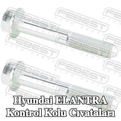 FEBEST Kontrol kolu cıvataları Arka, Arka Aks — Hyundai Elantra
