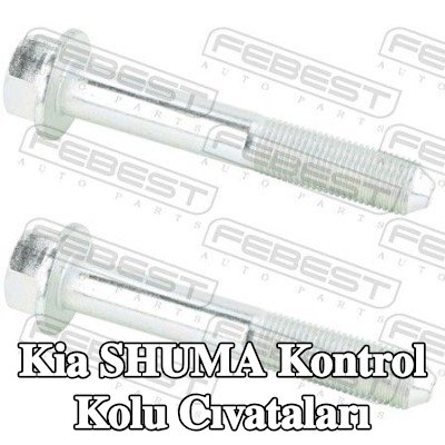 FEBEST Kontrol kolu cıvataları Arka, Arka Aks — Kia Shuma