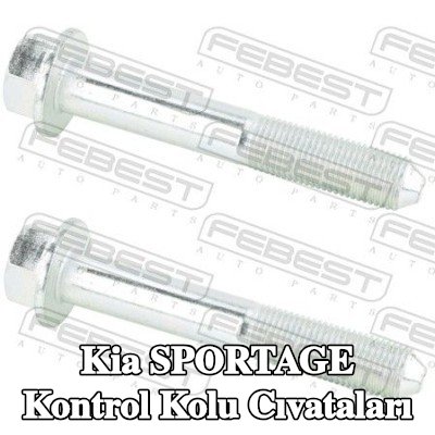 FEBEST Kontrol kolu cıvataları Arka, Arka Aks — Kia Sportage
