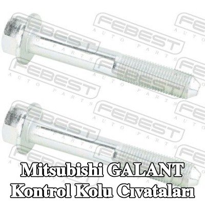 FEBEST Kontrol kolu cıvataları Arka, Arka Aks — Mitsubishi Galant