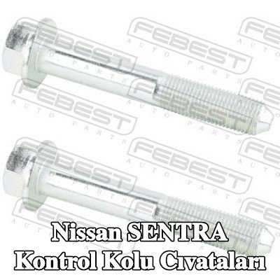 FEBEST Kontrol kolu cıvataları Arka, Arka Aks — Nissan Sentra