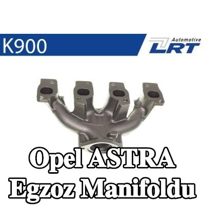 LRT Montaj parçaları ile egzoz manifoldu — 2002 Opel Astra