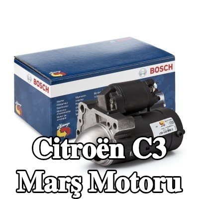 BOSCH Marş motoru 1, 4kW — Citroën C3