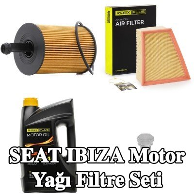 RIDEX PLUS Motor yağı filtre seti — 2002 SEAT Ibiza