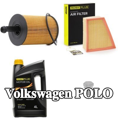 RIDEX PLUS مجموعة مرشحات زيت المحرك — 2012 Volkswagen Polo
