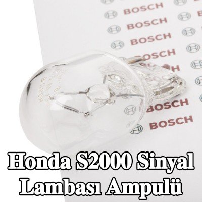 BOSCH Sinyal lambası ampulü W21W, 12V — Honda S2000