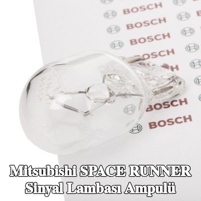 BOSCH Sinyal lambası ampulü W21W, 12V — Mitsubishi Space Runner