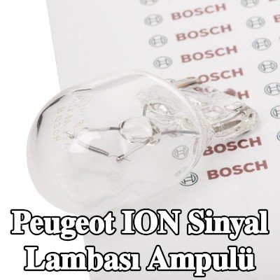 BOSCH Sinyal lambası ampulü W21W, 12V — Peugeot Ion