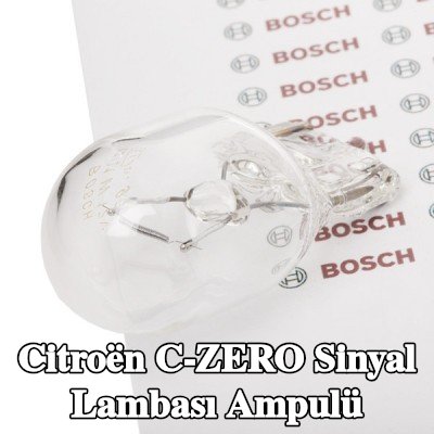 BOSCH Sinyal lambası ampulü W21W, 12V — Citroën C-zero