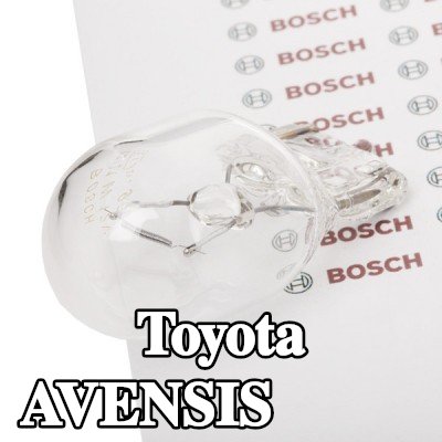 BOSCH لمبة مؤشر W21W, 12V — 2009 Toyota Avensis