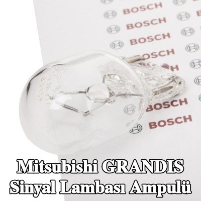 BOSCH Sinyal lambası ampulü W21W, 12V — Mitsubishi Grandis