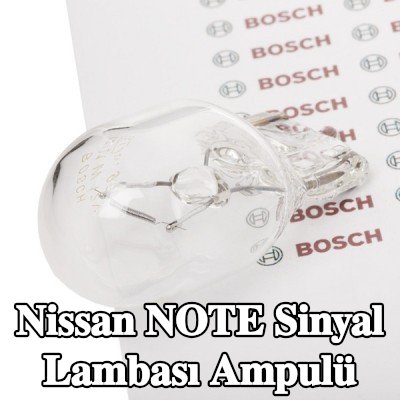BOSCH Sinyal lambası ampulü W21W, 12V — Nissan Note