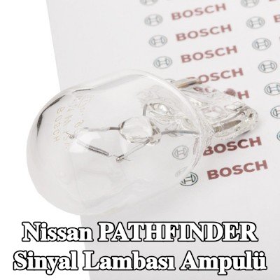 BOSCH Sinyal lambası ampulü W21W, 12V — 2002 Nissan Pathfinder