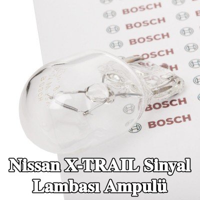 BOSCH Sinyal lambası ampulü W21W, 12V — Nissan X-trail