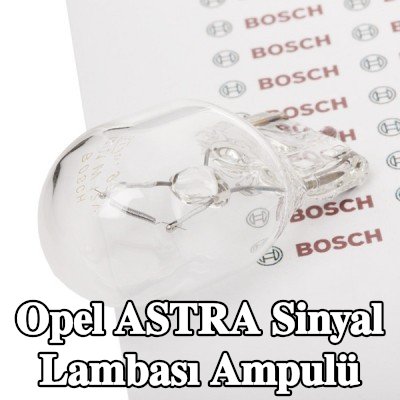 BOSCH Sinyal lambası ampulü W21W, 12V — 2012 Opel Astra