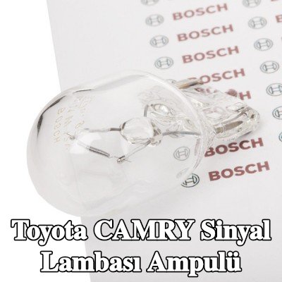 BOSCH Sinyal lambası ampulü W21W, 12V — 2000 Toyota Camry