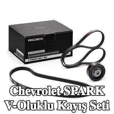 RIDEX V-Oluklu Kayış Seti — Chevrolet Spark