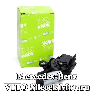 VALEO Silecek motoru Arka, ORIGINAL PART, 12V — Mercedes-Benz Vito