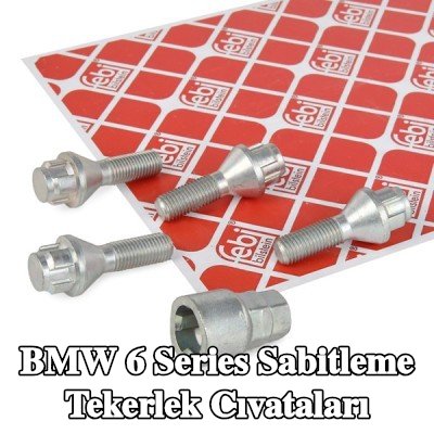 FEBI BILSTEIN Sabitleme tekerlek cıvataları — 2003 BMW 6 Series