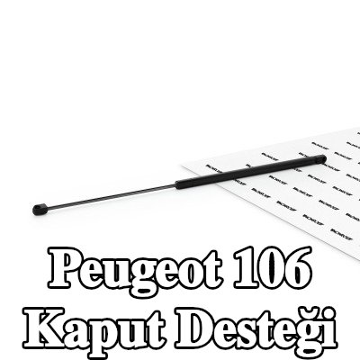 MONROE Kaput desteği — Peugeot 106
