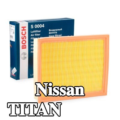 BOSCH مرشح الهواء — Nissan Titan
