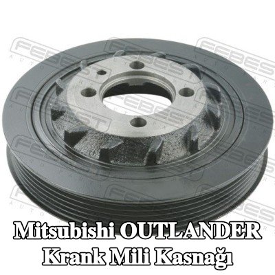 FEBEST Krank mili kasnağı — 2002 Mitsubishi Outlander
