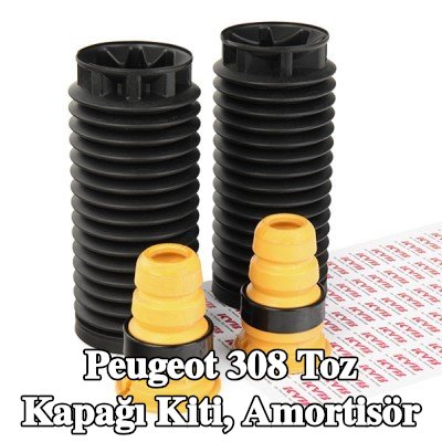 KYB Toz kapağı kiti, amortisör Ön Aks — 2016 Peugeot 308