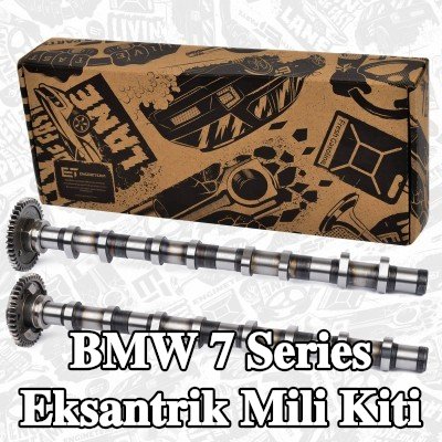 ET ENGINETEAM Egzoz tarafı eksantrik mili kiti, Emme Tarafı — BMW 7 Series