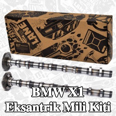 ET ENGINETEAM Egzoz tarafı eksantrik mili kiti, Emme Tarafı — BMW X1