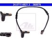 ATE ABS sensörü Ön Aks Sol, 549mm — 1997 Mercedes-Benz C-Class (1)