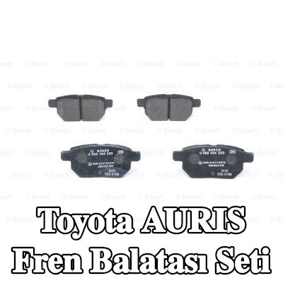 BOSCH Fren balatası seti 14, 3mm, aksesuarlarla — Toyota Auris