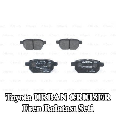 BOSCH Fren balatası seti 14, 3mm, aksesuarlarla — Toyota Urban Cruiser