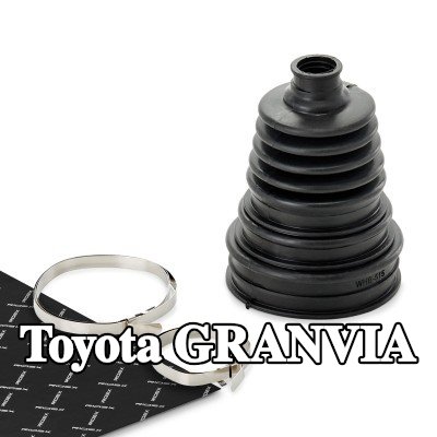 RIDEX طقم غطاء مفصل CV, عمود الإدارة المحور الأمامي, المحور الخلفي, جانب العجلة — Toyota Granvia