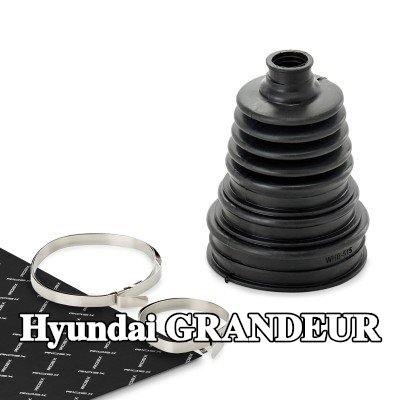 RIDEX طقم غطاء مفصل CV, عمود الإدارة المحور الأمامي, المحور الخلفي, جانب العجلة — Hyundai Grandeur