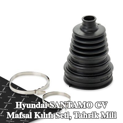 RIDEX CV kılıf kiti, tahrik mili Ön Aks, Arka Aks, Tekerlek Tarafı — Hyundai Santamo