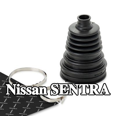 RIDEX طقم غطاء مفصل CV, عمود الإدارة المحور الأمامي, المحور الخلفي, جانب العجلة — Nissan Sentra