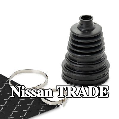 RIDEX طقم غطاء مفصل CV, عمود الإدارة المحور الأمامي, المحور الخلفي, جانب العجلة — Nissan Trade