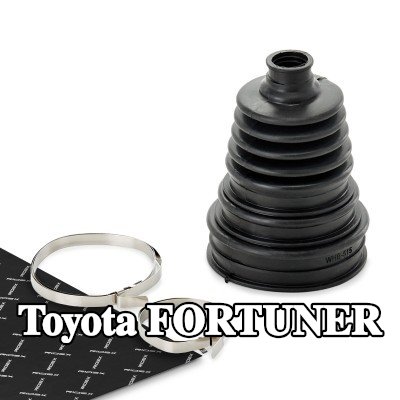 RIDEX طقم غطاء مفصل CV, عمود الإدارة المحور الأمامي, المحور الخلفي, جانب العجلة — Toyota Fortuner