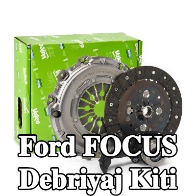 VALEO Yüksek Verimli Debriyajlı KIT3P (CSC) Debriyaj Kiti, sensörsüz, merkezi yardımcı silindirli — 2014 Ford Focus