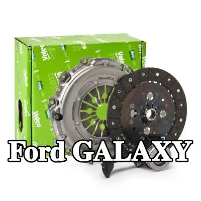 VALEO طقم القابض KIT3P (CSC) مع قابض عالي الكفاءة, بدون مستشعر, مع أسطوانة تابعة مركزية — 2012 Ford Galaxy