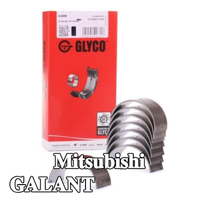 GLYCO محامل الطرف الكبير ذات ظهر فولاذي مع برونز مدمج بالتلبيد — Mitsubishi Galant