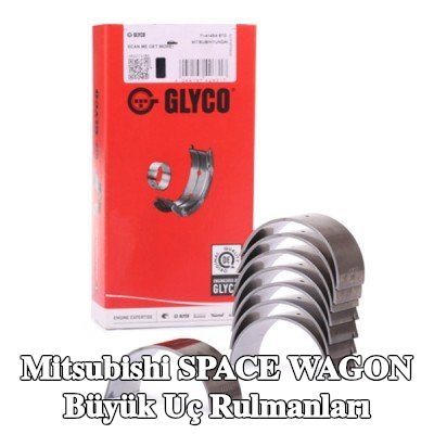 GLYCO Çelik sırtlı, sinterle birleştirilmiş bronz büyük uç yatakları — Mitsubishi Space Wagon