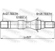 FEBEST Tahrik mili Ön Aks Sağ, 527mm — Chevrolet Epica (2)