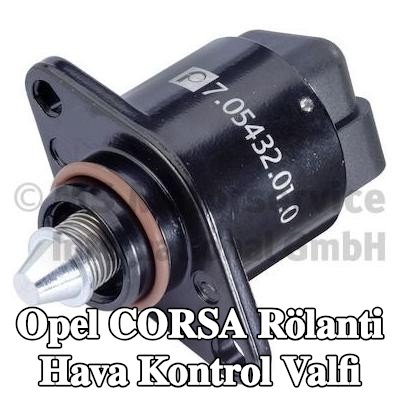 PIERBURG Conta halkalı rölanti hava kontrol valfi — 1990 Opel Corsa