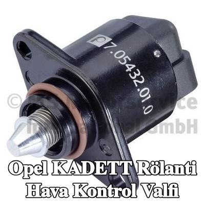 PIERBURG Conta halkalı rölanti hava kontrol valfi — 1990 Opel Kadett