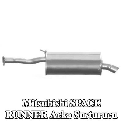 VEGAZ Arka susturucu Arka, 1080mm — Mitsubishi Space Runner